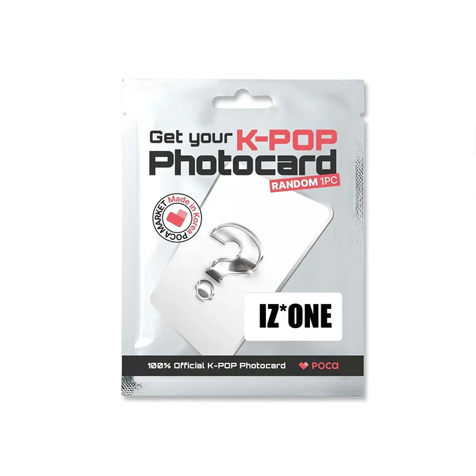 POCAMARKET OFFICIAL PHOTOCARD RANDOM GIRLS GROUPS 9