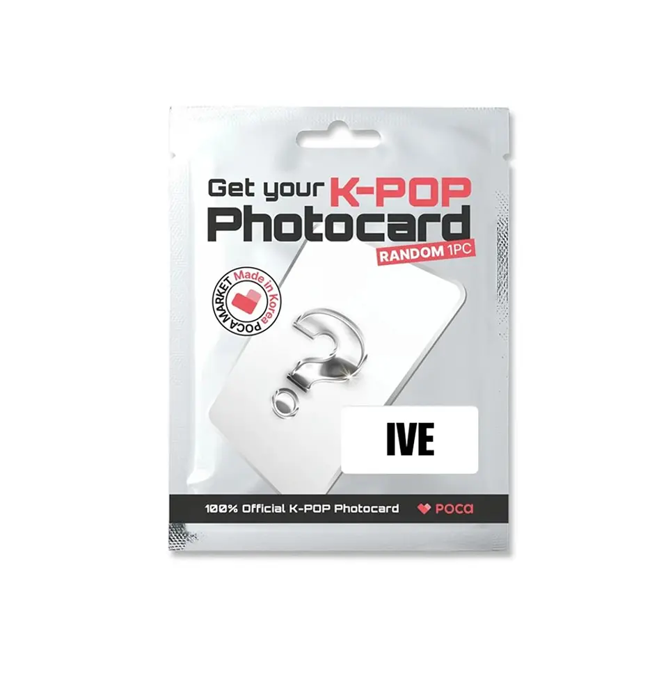 POCAMARKET OFFICIAL PHOTOCARD RANDOM GIRLS GROUPS 15