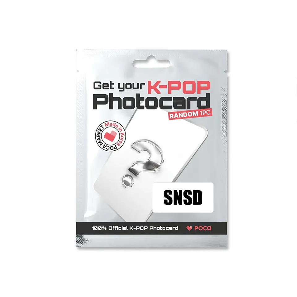 POCAMARKET OFFICIAL PHOTOCARD RANDOM GIRLS GROUPS 16