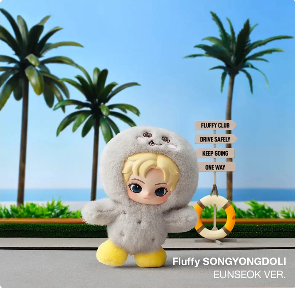 RIIZE - FLUFFY CLUB SERIES VINYL PLUSH DOLL PENDANT (RANDOM) 3