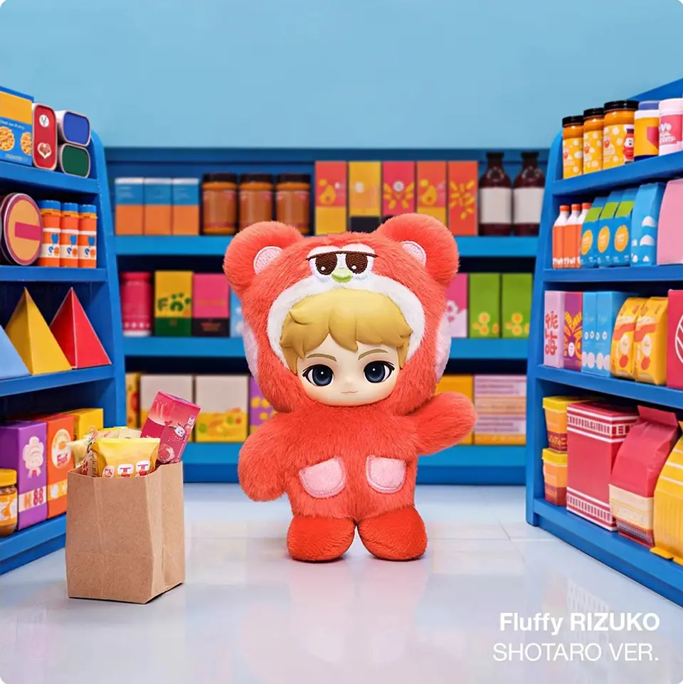 RIIZE - FLUFFY CLUB SERIES VINYL PLUSH DOLL PENDANT (RANDOM) 6