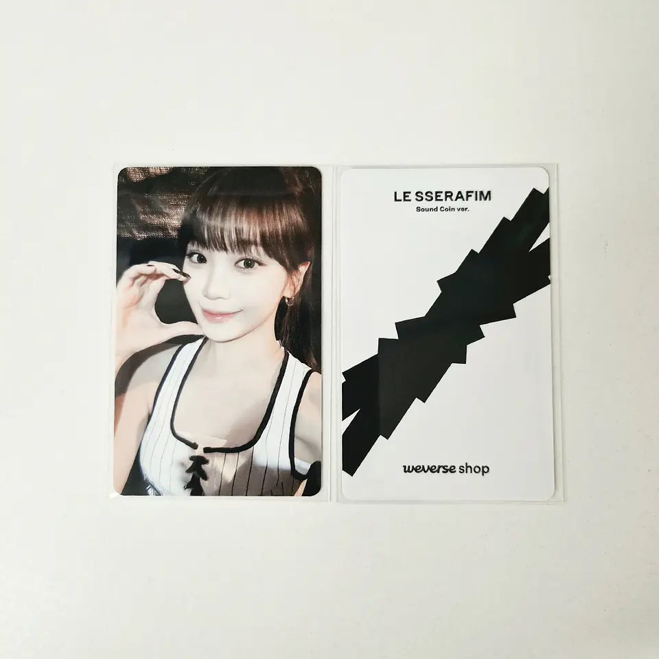 LE SSERAFIM - SOUND COIN ALBUM WEVERSE SHOP POB 2