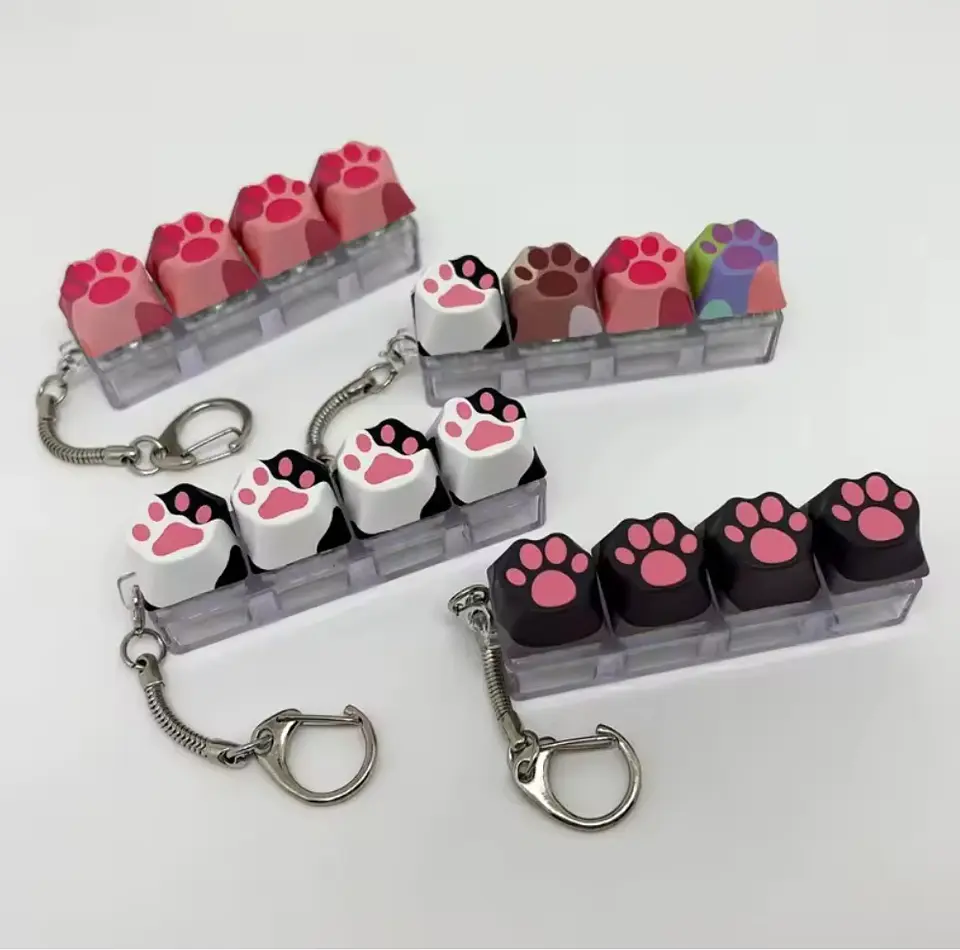 LLAVERO TECLAS - PATITAS 1