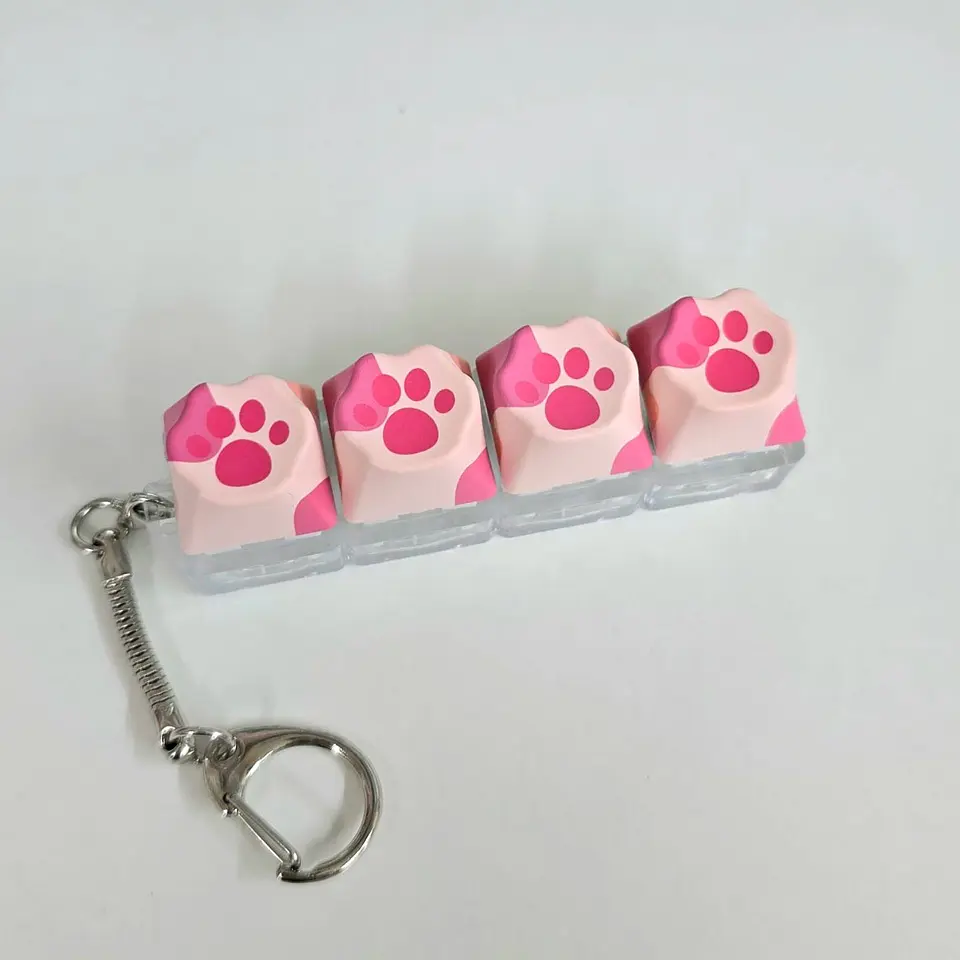 LLAVERO TECLAS - PATITAS 2