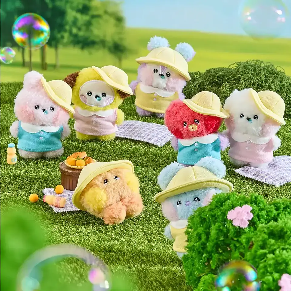 BT21 OFFICIAL - MINI MININI PLUSH PICNIC MATE 1