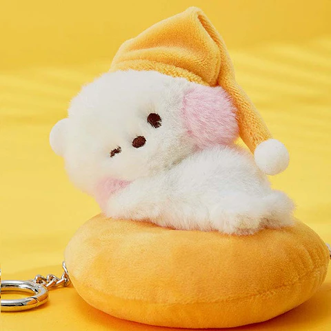 BT21 OFFICIAL - MINI MININI PLUSH KEYRING CHILL BREAK