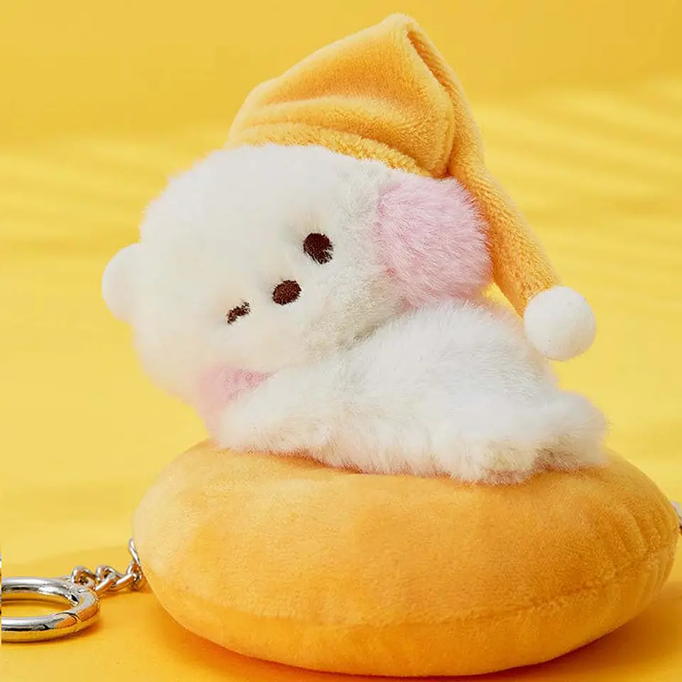 BT21 OFFICIAL - MINI MININI PLUSH KEYRING CHILL BREAK 2