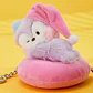BT21 OFFICIAL - MINI MININI PLUSH KEYRING CHILL BREAK - Miniatura 3