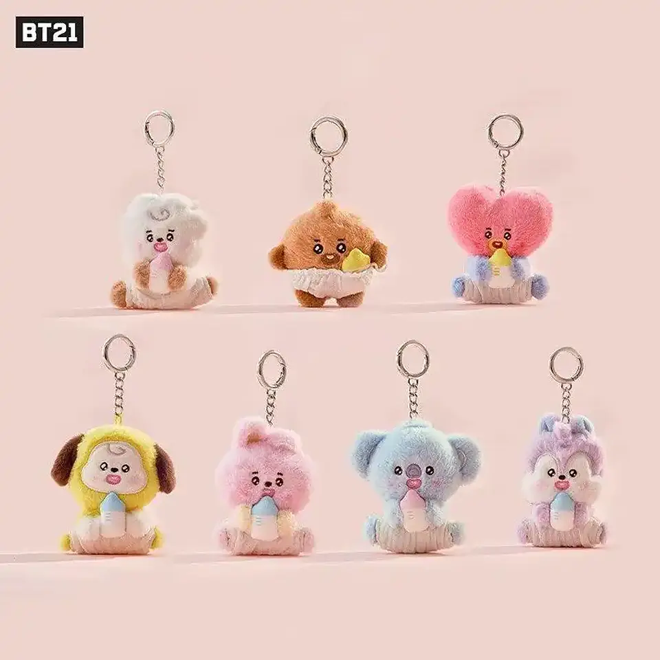 BT21 OFFICIAL - BABY NEWBORN PLUSH KEYRING 1