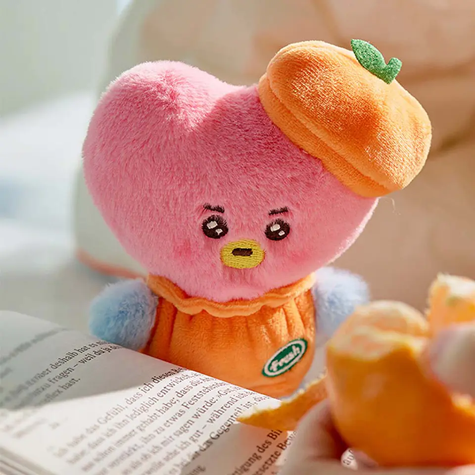 BT21 OFFICIAL -  BABY PLUSH ORANGE PARTY 5