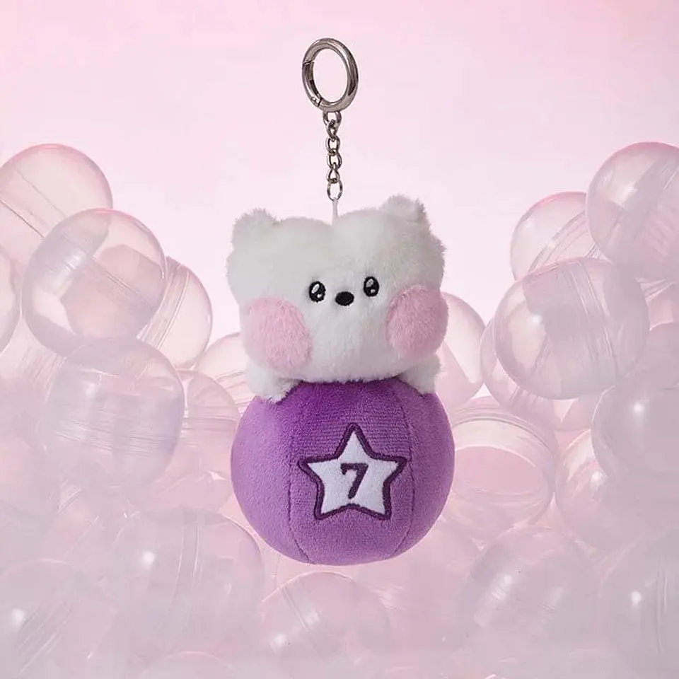 BT21 OFFICIAL -  MININI PLUSH KEYRING LUCKY GATCHA 3