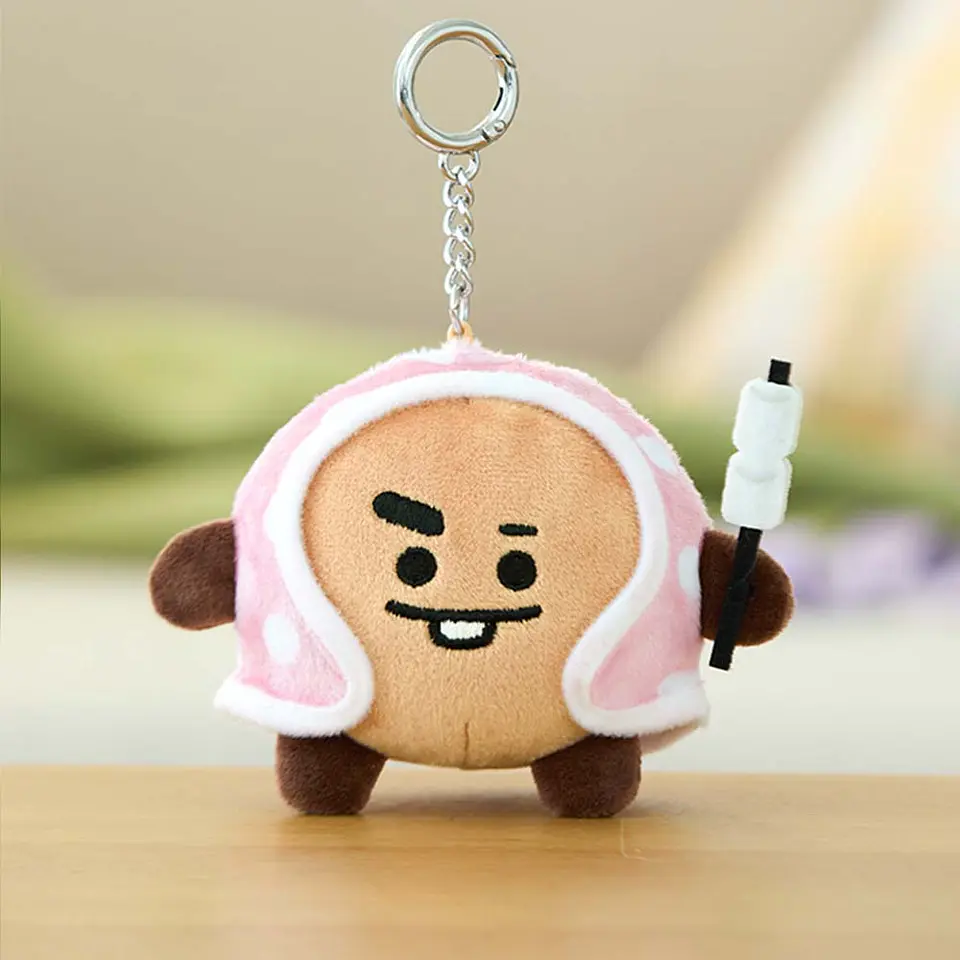 BT21 OFFICIAL - DOLL KEYRING CAMPFIRE 5