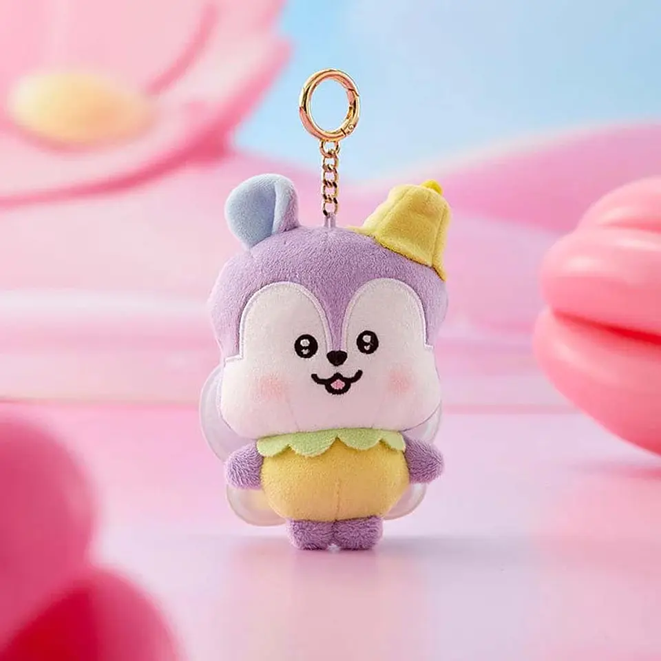 BT21 OFFICIAL - BABY PLUSH KEYRING SPRING FAIRY MANG 2