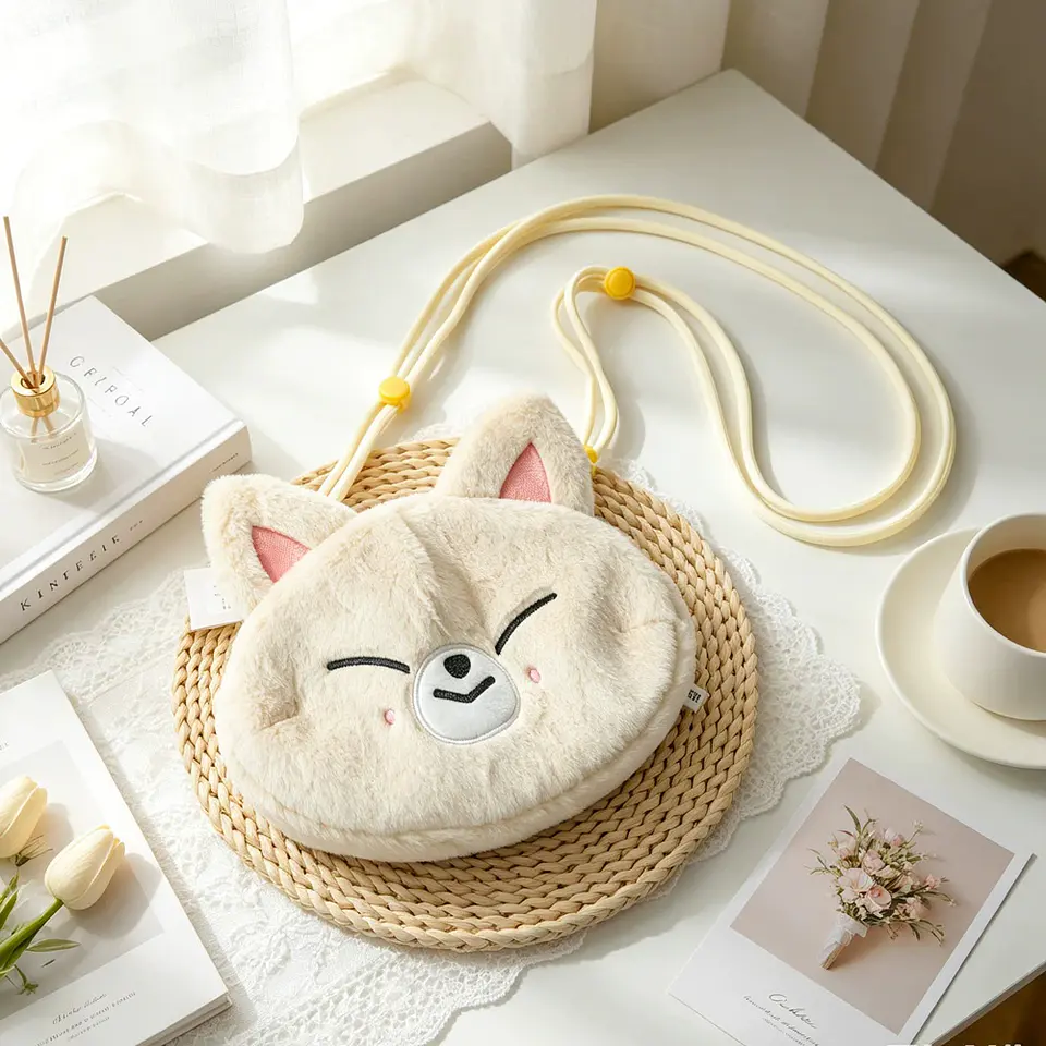 BOLSO PLUSH MEDIANO SKZOO  7