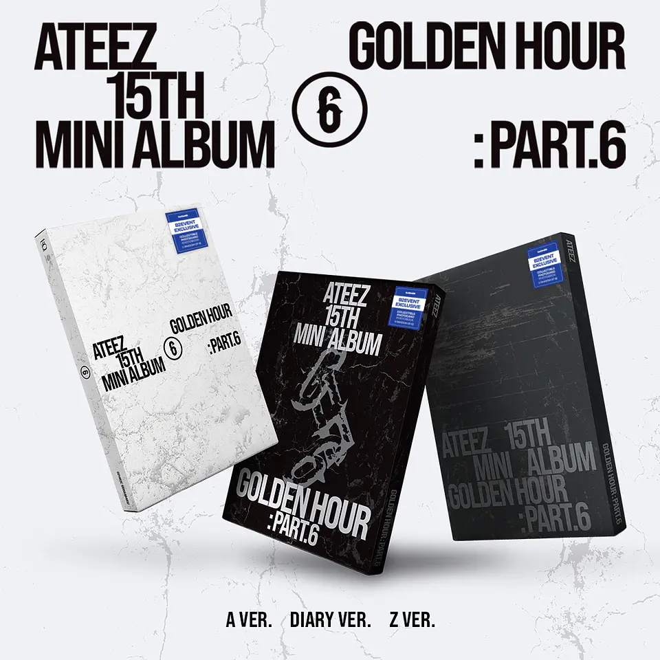 (PREVENTA) ATEEZ - GOLDEN HOUR : Part.6 - 82EVENT Exclusive 1