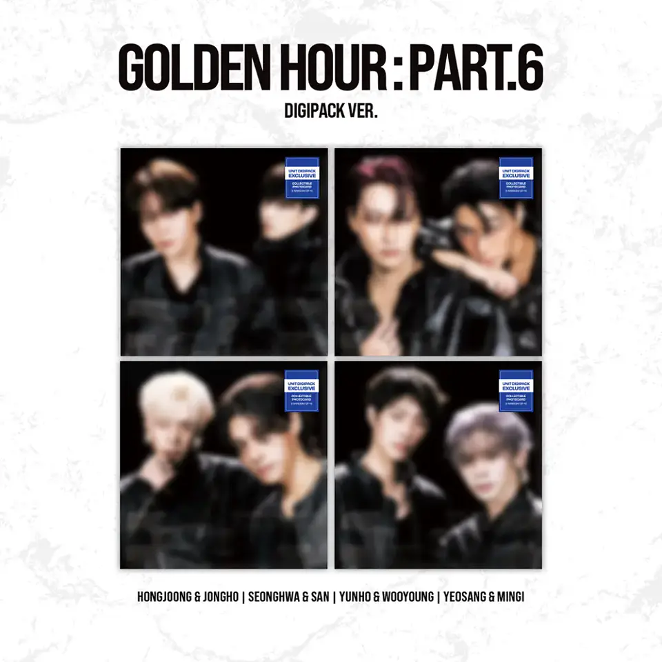 (PREVENTA) ATEEZ - GOLDEN HOUR Part. 6 (Digipack UNIT Ver.) 82EVENT Exclusive 1