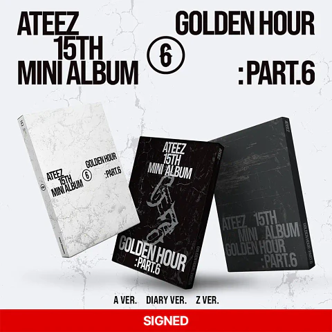 (PREVENTA) ATEEZ - GOLDEN HOUR : Part.6 82EVENT Exclusive (SIGNED)