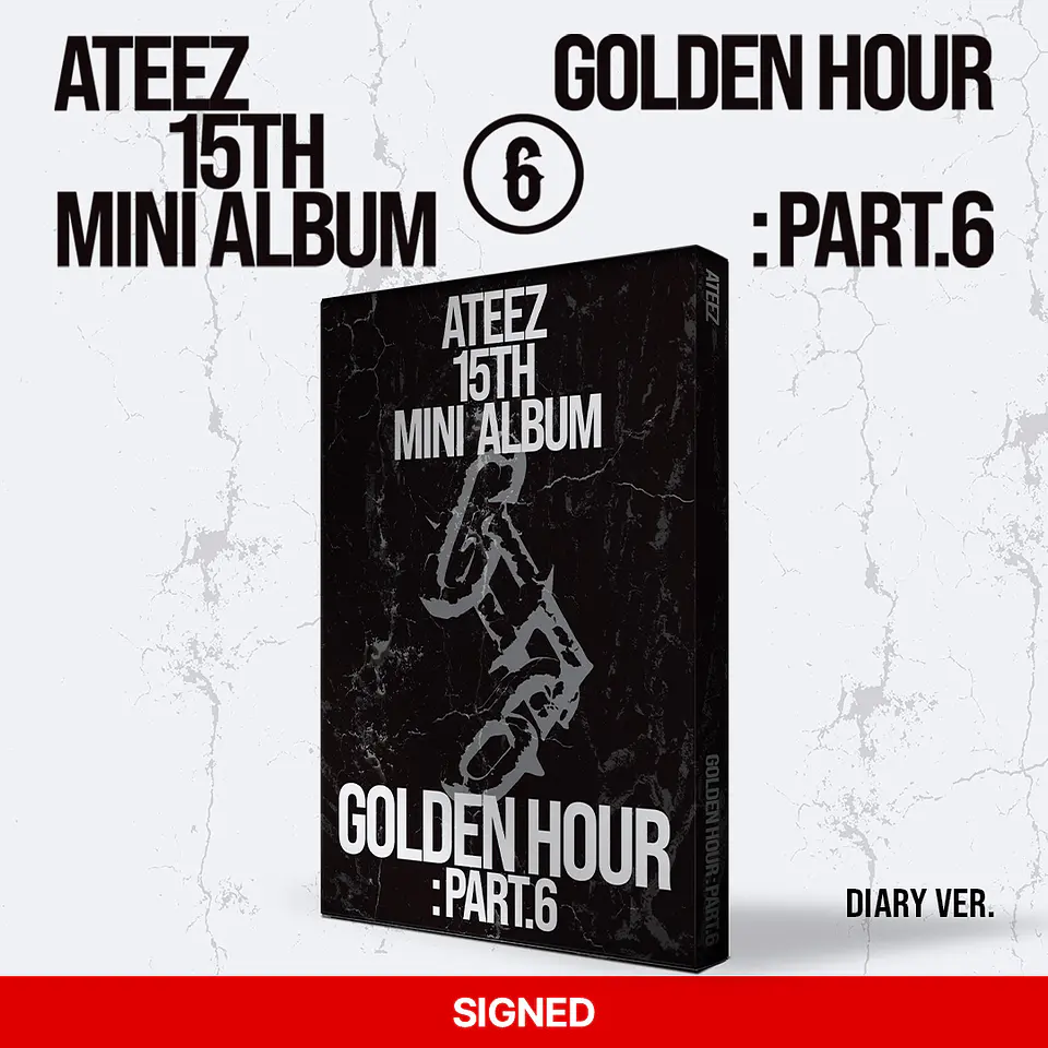 (PREVENTA) ATEEZ - GOLDEN HOUR : Part.6 82EVENT Exclusive (SIGNED) 3
