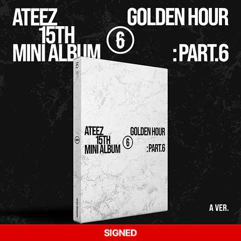 (PREVENTA) ATEEZ - GOLDEN HOUR : Part.6 82EVENT Exclusive (SIGNED)