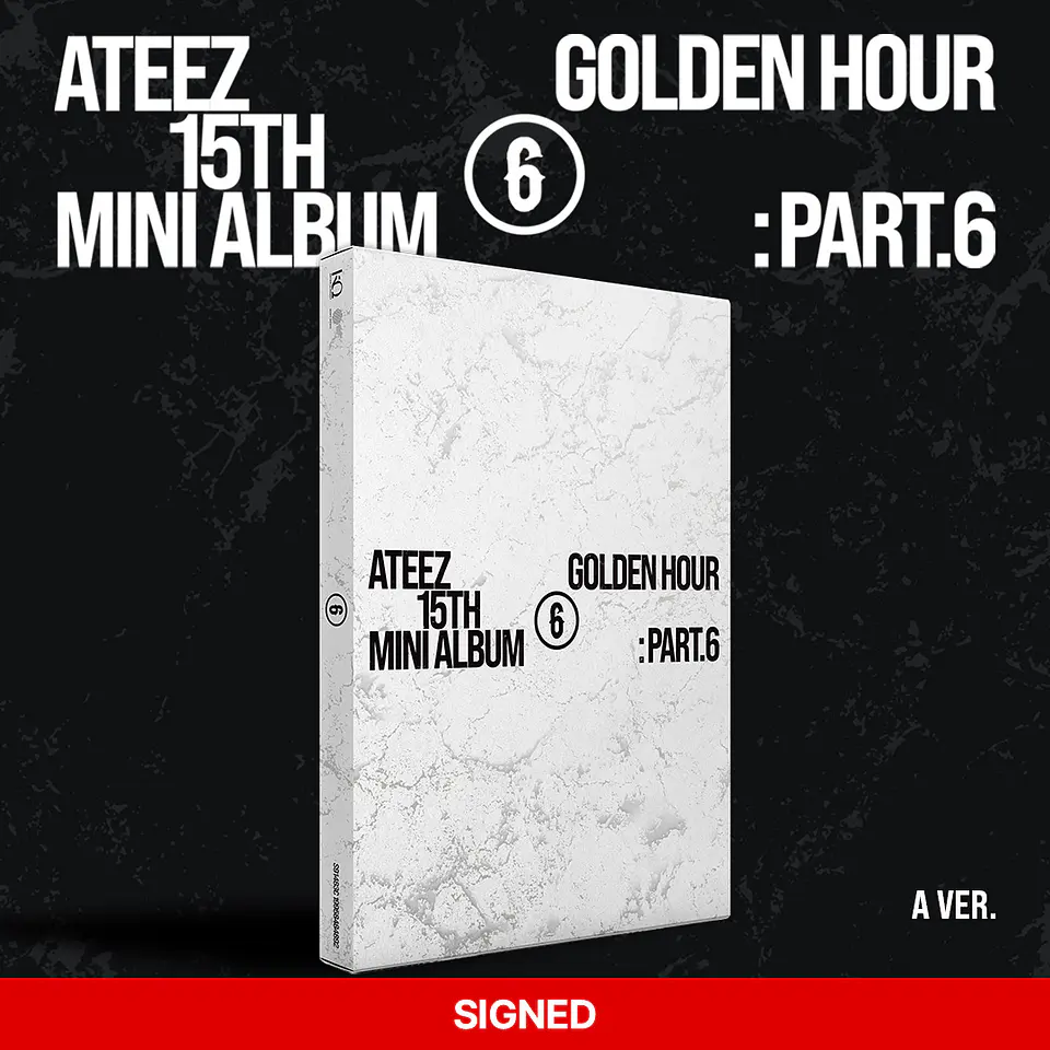 (PREVENTA) ATEEZ - GOLDEN HOUR : Part.6 82EVENT Exclusive (SIGNED) 2