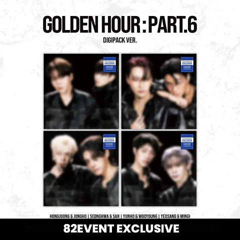 (PREVENTA) ATEEZ - GOLDEN HOUR Part. 6 (Digipack UNIT Ver.) UNIT DIGIPACK Exclusive