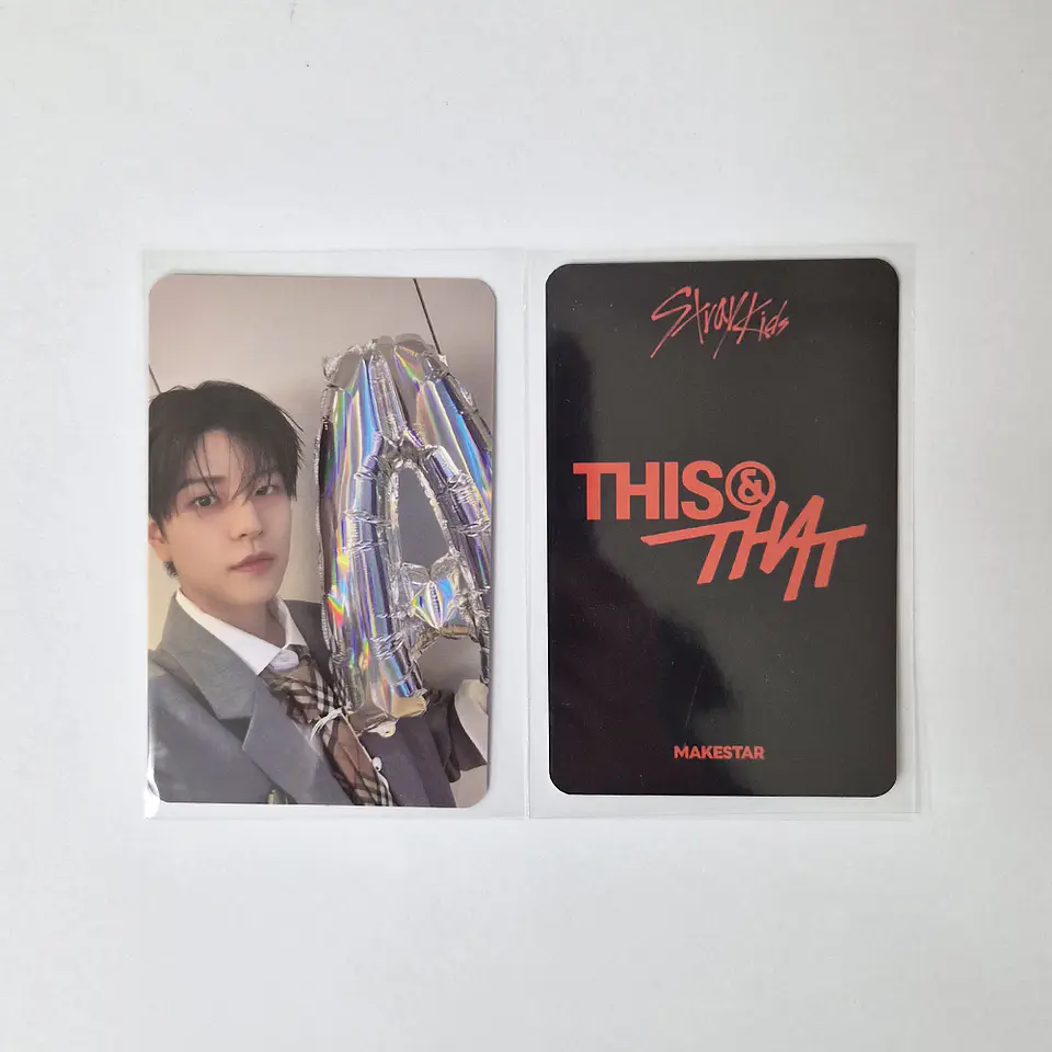 STRAY KIDS - THIS & THAT MAKESTAR LUCKYDRAW 8