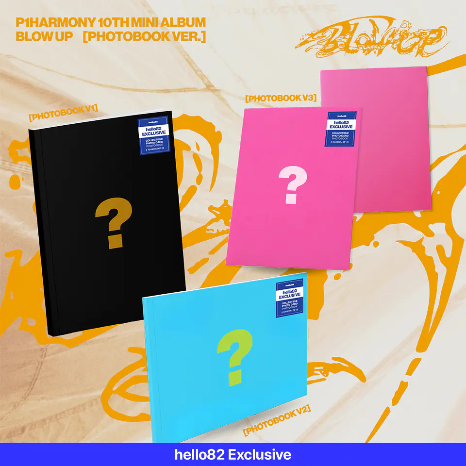 (PREVENTA) P1HARMONY - BLOW UP (PHOTOBOOK Ver.) hello82 Exclusive 1
