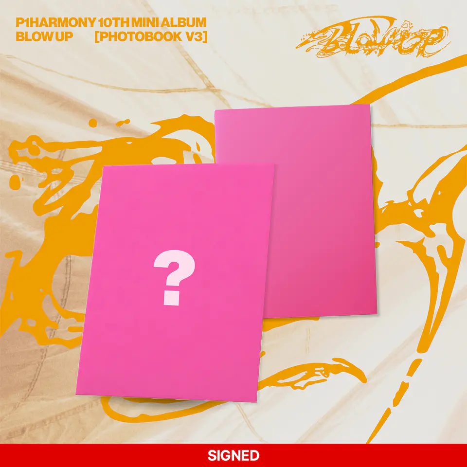 (PREVENTA) P1HARMONY - BLOW UP (PHOTOBOOK Ver.) SIGNED  4