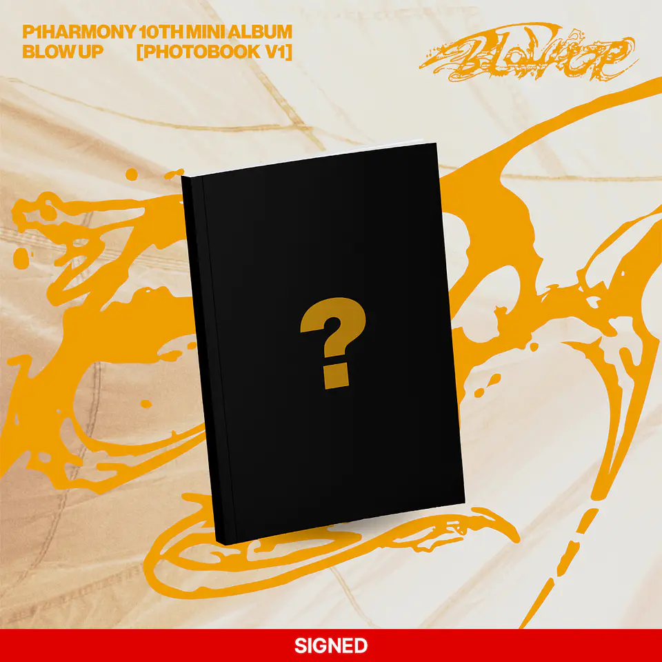 (PREVENTA) P1HARMONY - BLOW UP (PHOTOBOOK Ver.) SIGNED  2