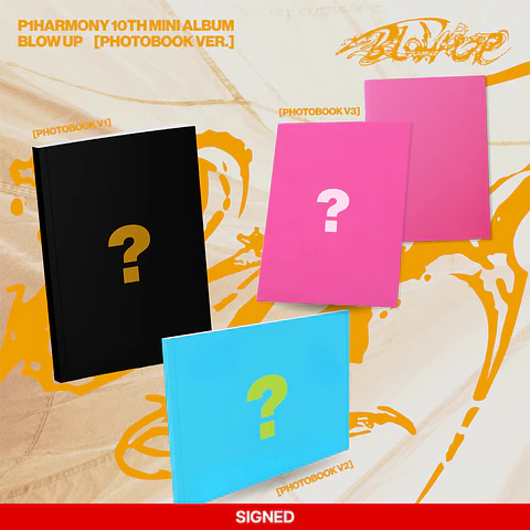 (PREVENTA) P1HARMONY - BLOW UP (PHOTOBOOK Ver.) SIGNED 