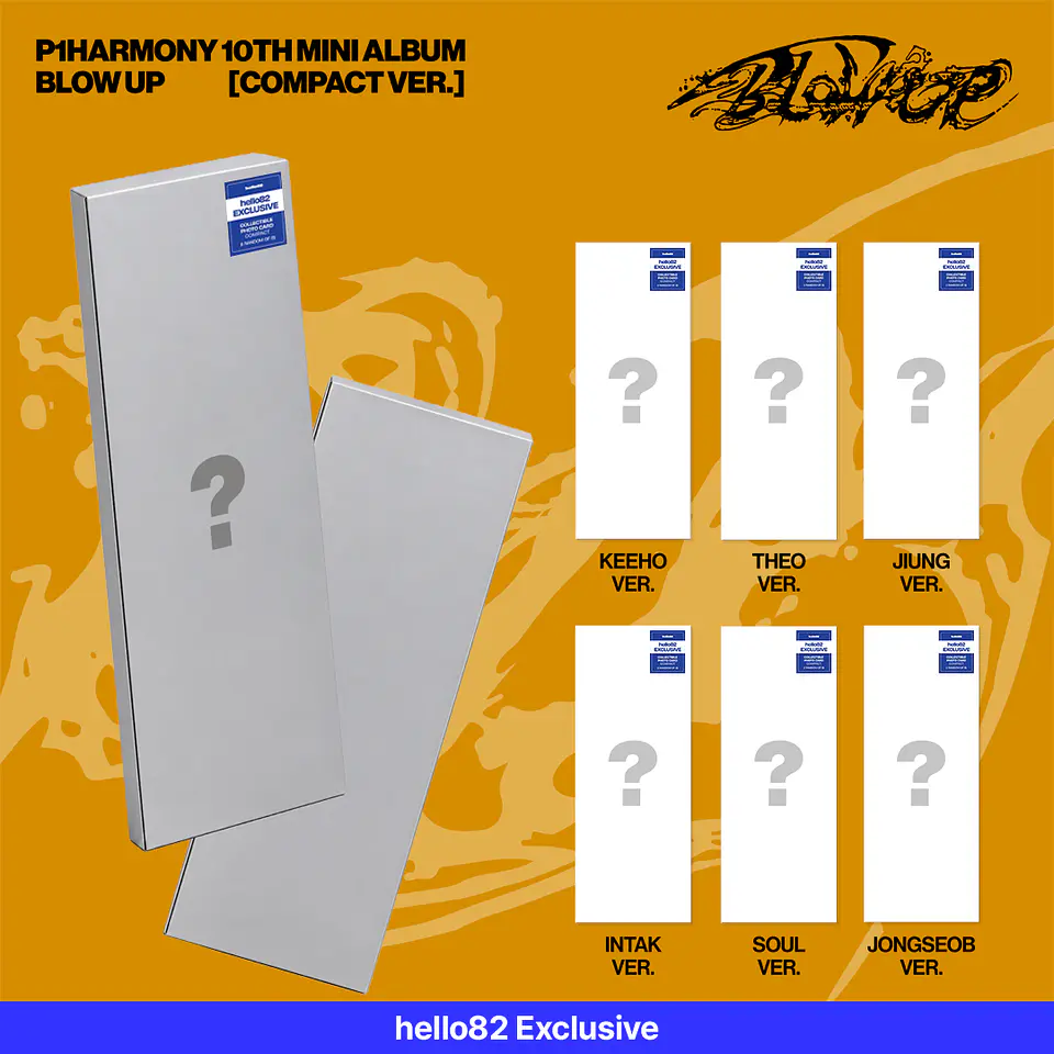 (PREVENTA) P1HARMONY - BLOW UP (COMPACT Ver.) hello82 Exclusive 1