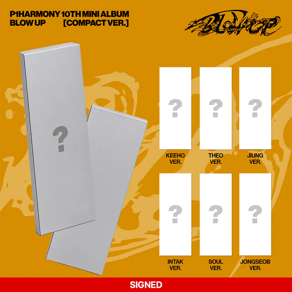 (PREVENTA) P1HARMONY - BLOW UP (COMPACT Ver.) SIGNED RANDOM 1
