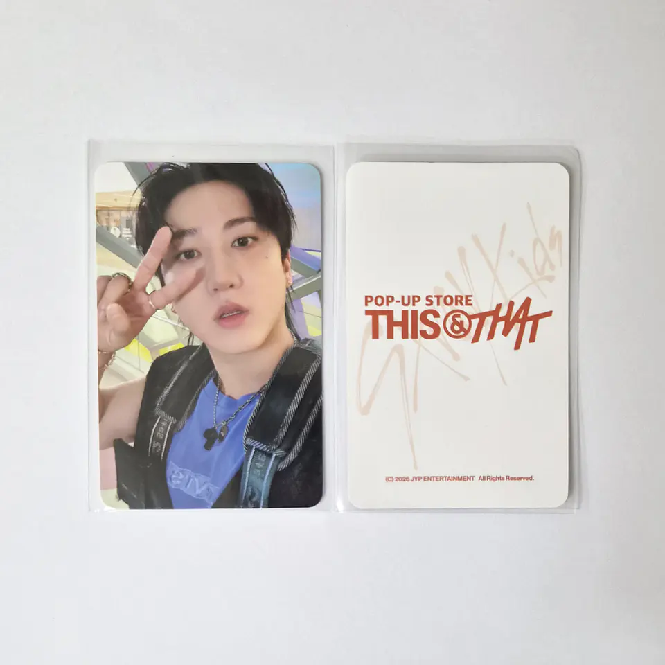 STRAY KIDS - THIS & THAT SOUNDWAVE POP UP LUCKYDRAW WEEK 1 4