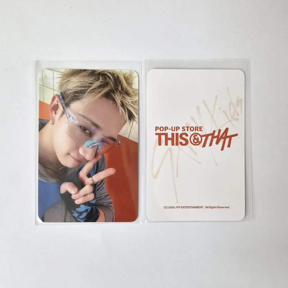 STRAY KIDS - THIS & THAT SOUNDWAVE POP UP LUCKYDRAW WEEK 1 2