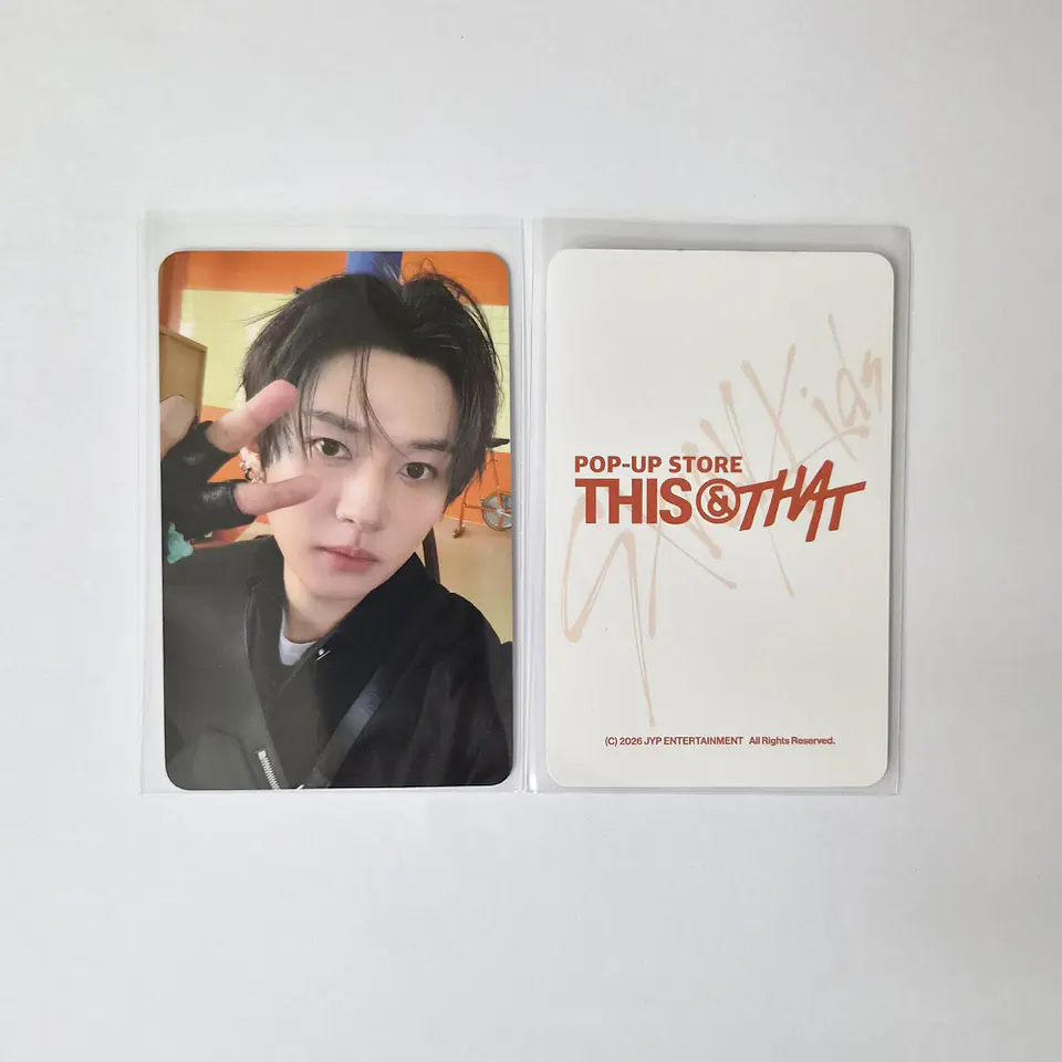 STRAY KIDS - THIS & THAT SOUNDWAVE POP UP LUCKYDRAW WEEK 1 3