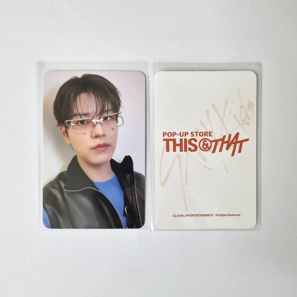 STRAY KIDS - THIS & THAT SOUNDWAVE POP UP LUCKYDRAW WEEK 1 8