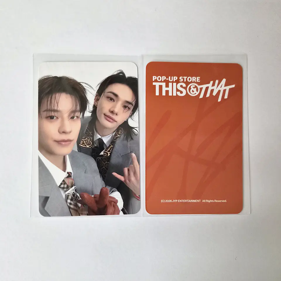 STRAY KIDS - THIS & THAT SOUNDWAVE POP UP LUCKYDRAW WEEK 1 UNIT 4