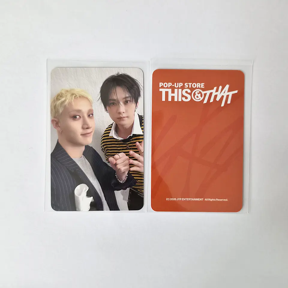 STRAY KIDS - THIS & THAT SOUNDWAVE POP UP LUCKYDRAW WEEK 1 UNIT 2
