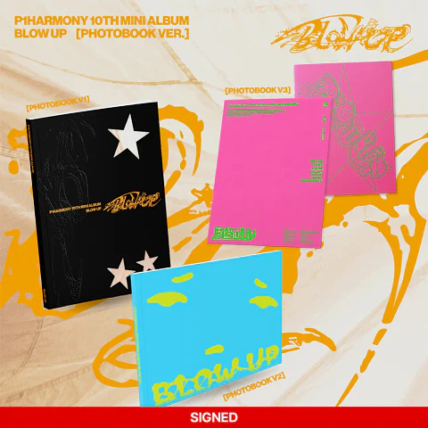 (PREVENTA) P1HARMONY - BLOW UP (PHOTOBOOK Ver.) SIGNED 