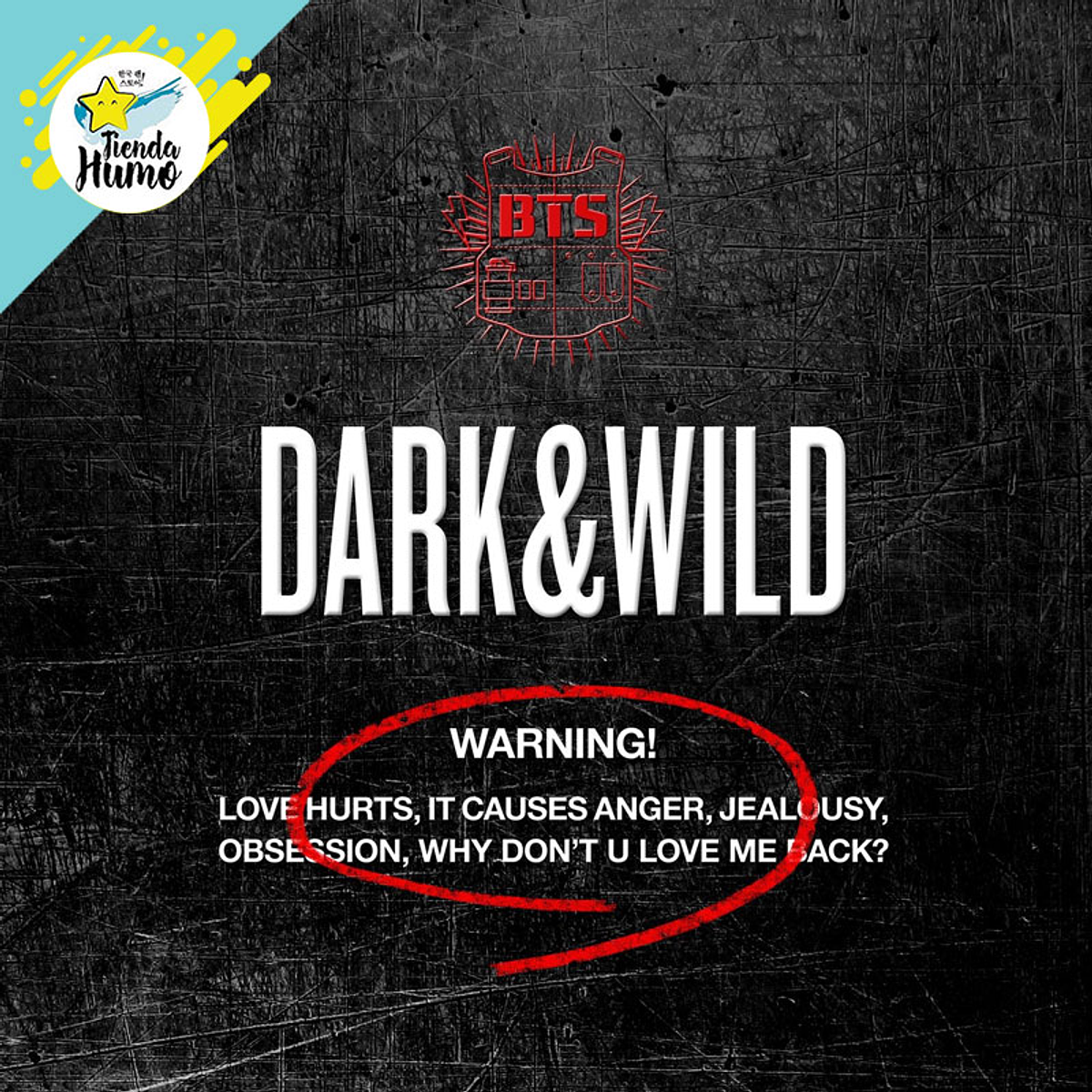 ALBUM BTS DARK AND WILD