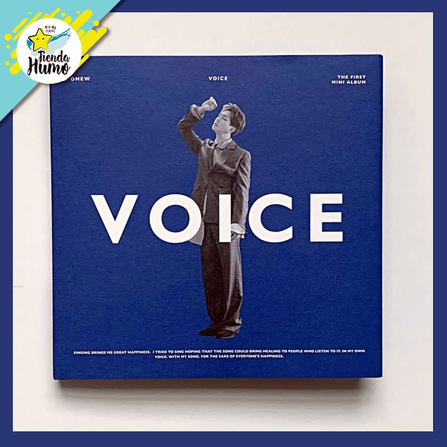 SHINEE ONEW - VOICE (BLUE VER.)