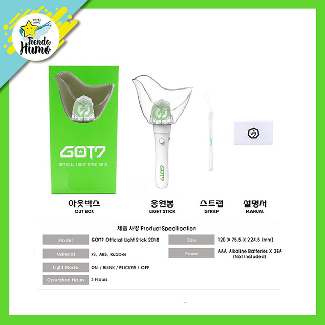 GOT7 - OFFICIAL LIGHTSTICK VER. 2