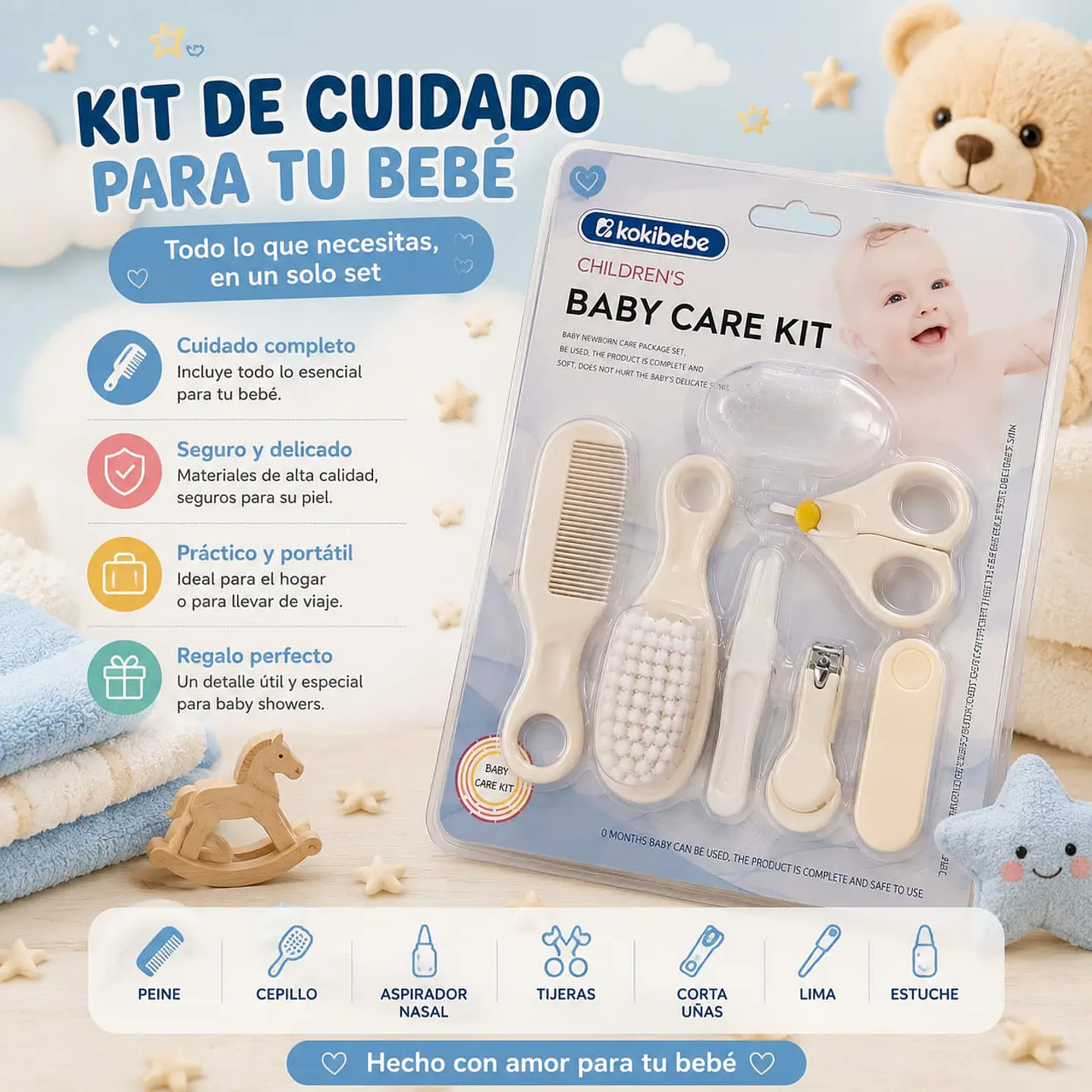Kit de Cuidado Bebé 2