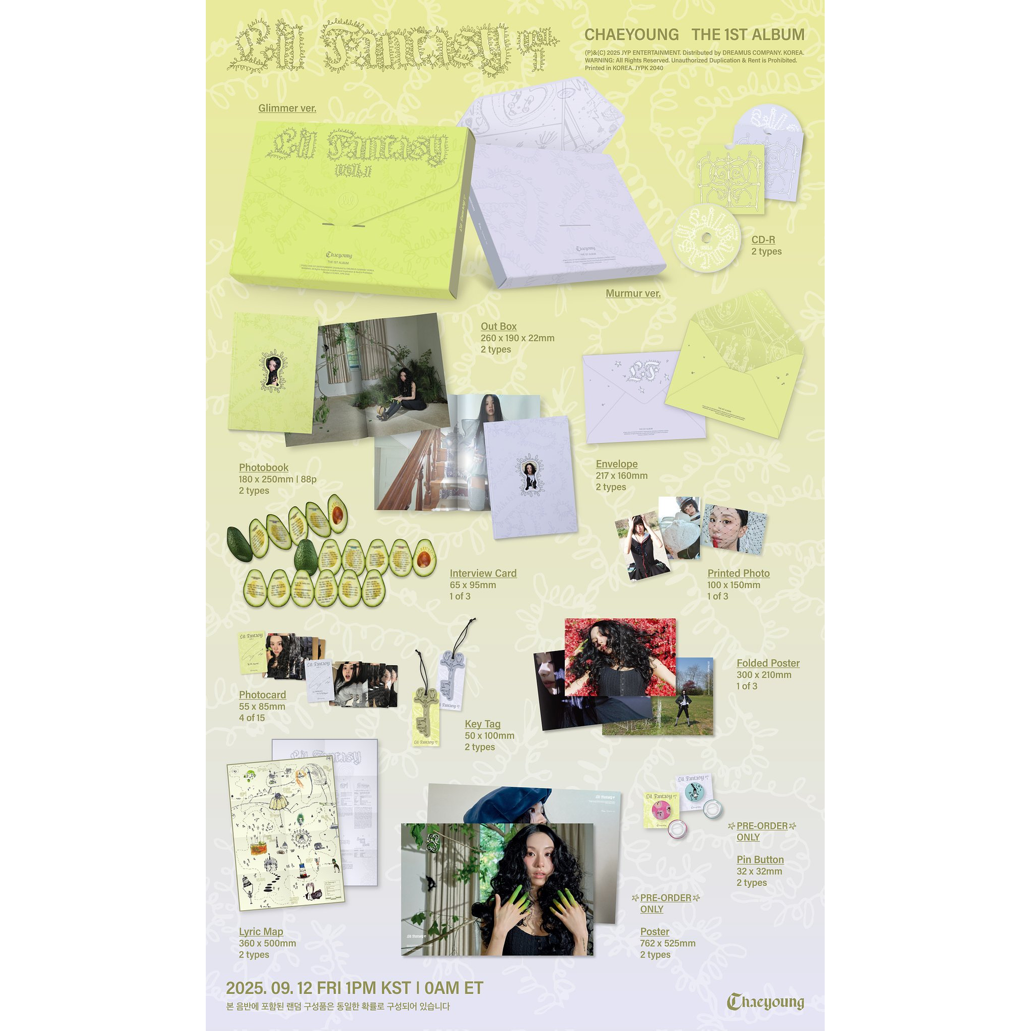 TWICE CHAEYOUNG - LIL FANTASY vol.1  (STANDARD VER.)  4