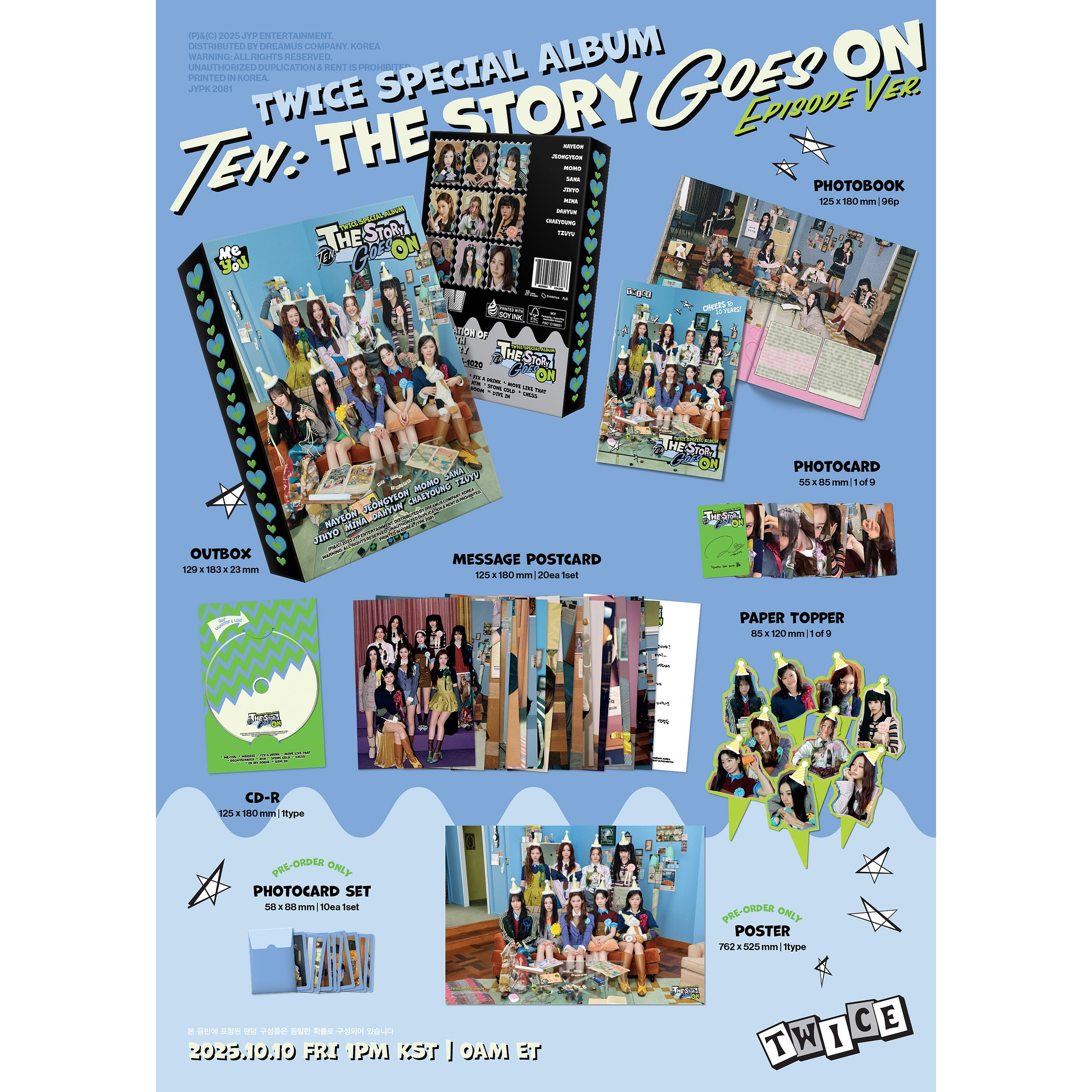 TWICE - TEN: THE STORY GOES ON (EPISODE VER.)  2