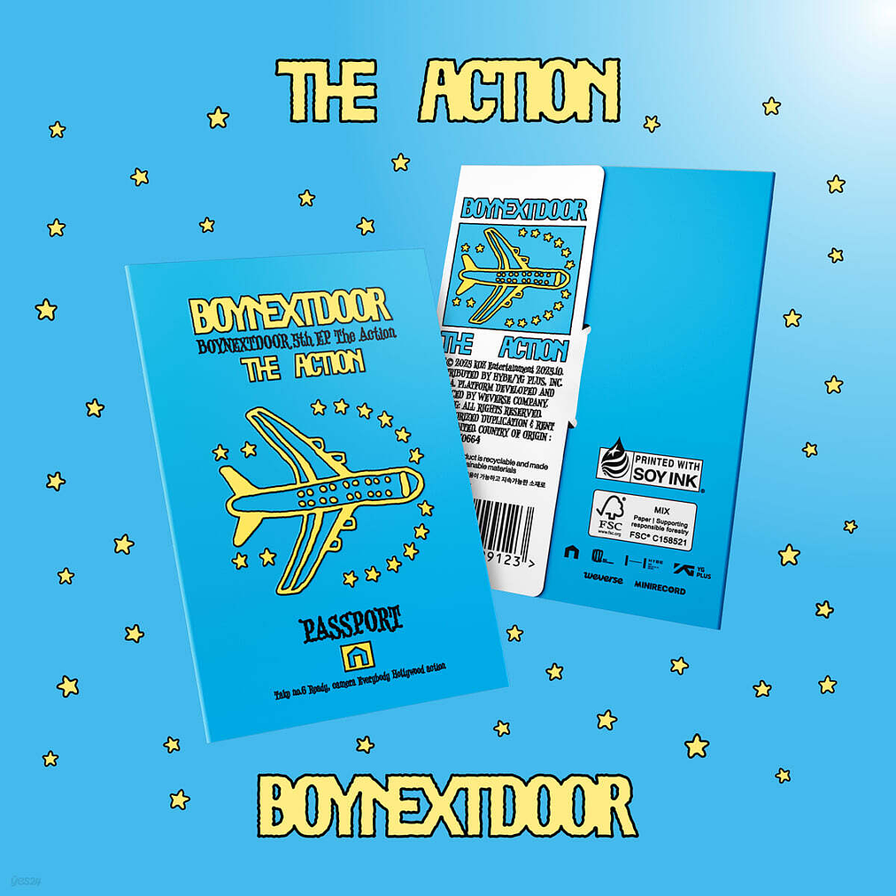BOYNEXTDOOR - THE ACTION (WEVERSE VER.)  1