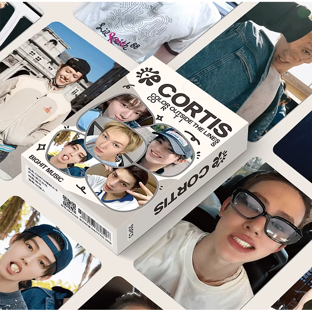 LOMOCARDS CORTIS - COLOR OUTSIDE THE LINES 1