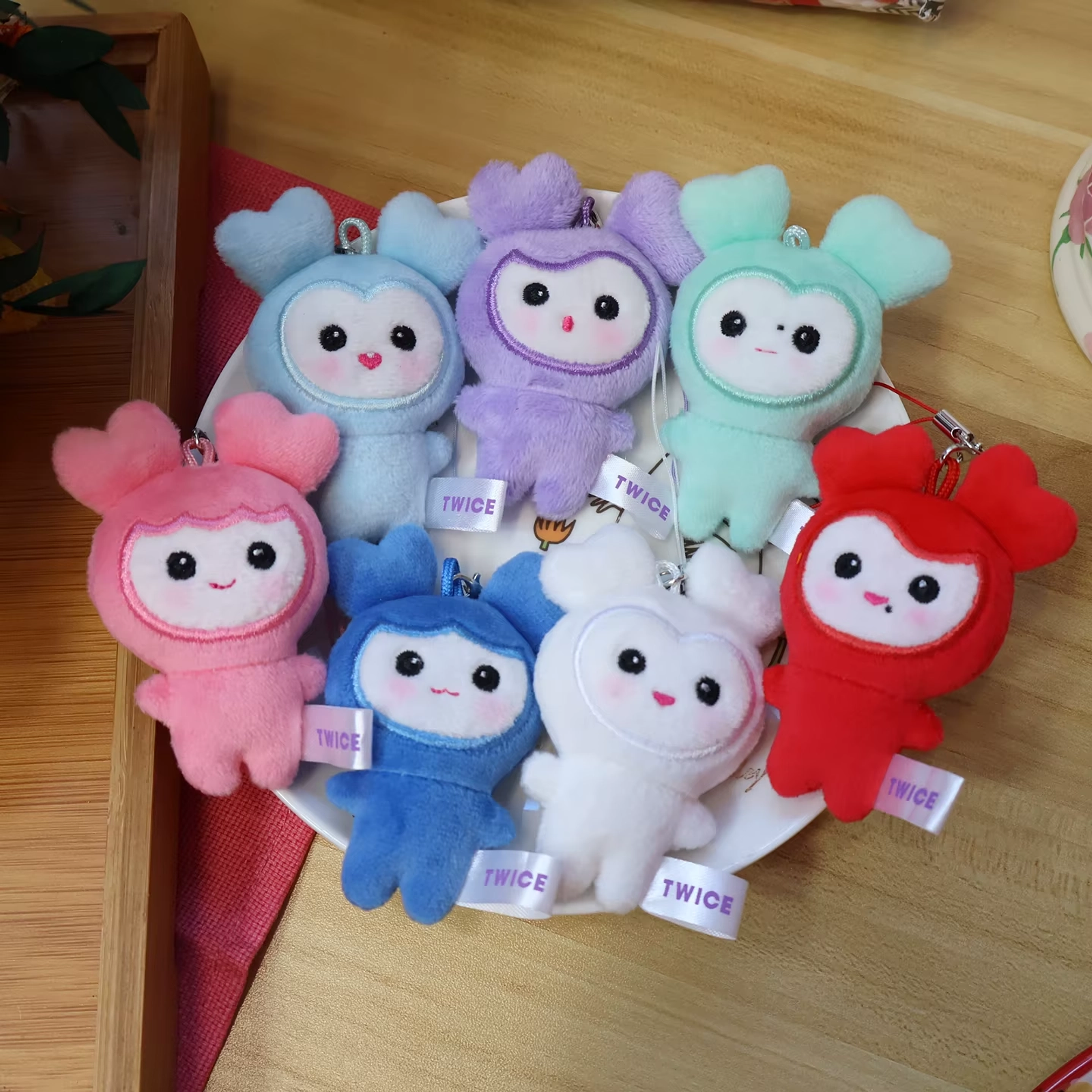 LOVELY - MINI LLAVERO PLUSH  2