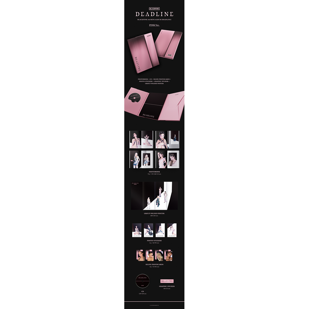 [PRE-VENTA] BLACKPINK - DEADLINE  4