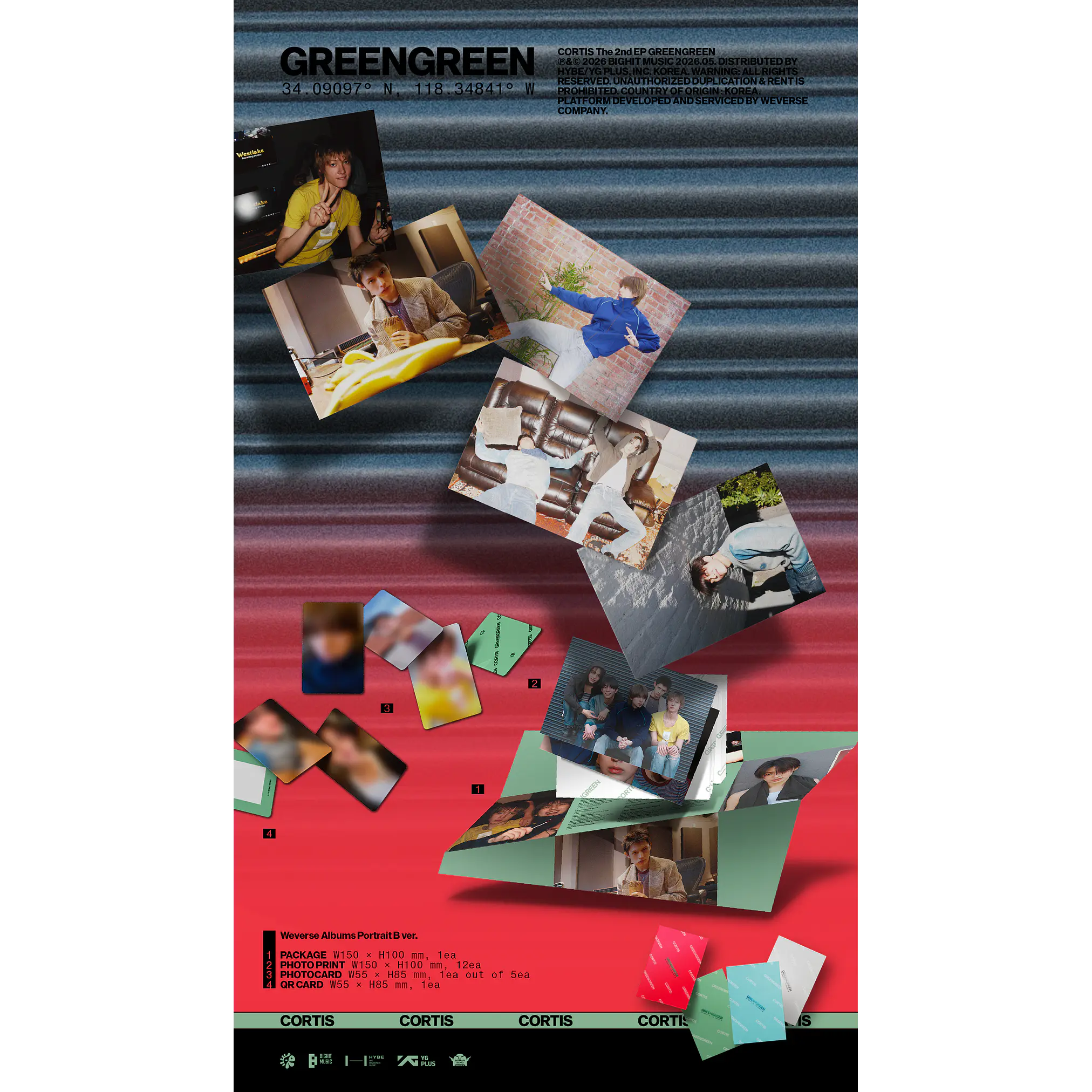 [PRE-VENTA] CORTIS - GREENGREEN (WEVERSE ALBUMES VER.) 3